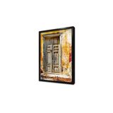 Tablosan Ahşap Oyma Kapı Çerçeveli Cam Tablo 50X70 Cm Ca36028
