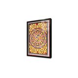 Tablosan Ahşap Oyma Kapı Çerçeveli Cam Tablo 60X90 Cm Ca36020
