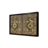 Tablosan Ahşap Oyma Kapı Çerçeveli Mdf Tablo 30 X 40 Cm Ma36012