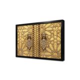 Tablosan Ahşap Oyma Kapı Çerçeveli Mdf Tablo 35 X 50 Cm Ma36014