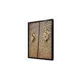 Tablosan Ahşap Oyma Kapı Çerçeveli Mdf Tablo 35 X 50 Cm Ma36017