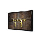 Tablosan Ahşap Oyma Kapı Çerçeveli Mdf Tablo 40 X 60 Cm Ma36006