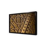 Tablosan Ahşap Oyma Kapı Çerçeveli Mdf Tablo 40 X 60 Cm Ma36025
