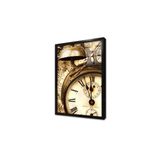 Tablosan Akrep Ve Yelkovan Obje Çerçeveli Cam Tablo 30X40 Cm Ca23143