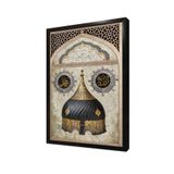 Tablosan Allah Muhammed Ve Miğfer Çerçeveli Mdf Tablo 40 X 60 Cm Mb32003