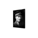 Tablosan Askeri Kıyafetiyle Genç Atatürk Çerçeveli Mdf Tablo 60 X 80 Cm Ma02092