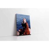 Tablosan Atatürk Deniz Kıyısında Kanvas Tablo 50 X 70 Cm Ka02068