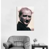 Tablosan Atatürk Portresi Kanvas Tablo 60x90 cm 60x90 cm
