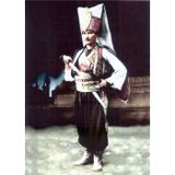 Tablosan Atatürk Yeniçeri Kıyafetiyle Kanvas Tablo 60x90 cm 60x90 cm