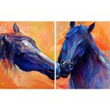 Tablosan Atların Aşkı Kanvas Tablo 80x140 cm Kb15116 80x140 cm