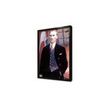 Tablosan Ay Yıldızlı Bayrak Önünde Atatürk Çerçeveli Cam Tablo 60X90 Cm Ca02102