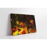 Tablosan Ayçiçeği Ve Kelebek Kanvas Tablo 75 X 100 Cm Ka03221