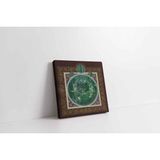 Tablosan Ayetel Kürsi Ve Allah Lafzı Kanvas Tablo 30 X 30 Cm Kb34025