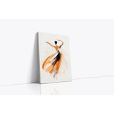 Tablosan Balerinler İkili Çerçeveli Cam Tablo Seti 30X40 Cm Cb33404