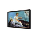 Tablosan Bottaki Adam Ve Kadın Çerçeveli Cam Tablo 20X30 Cm Cb13257
