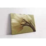 Tablosan Boynunu Büken Çiçek Kanvas Tablo 60 X 80 Cm Ka03606