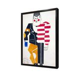 Tablosan Buz Pateni İçin Kostüm Dizaynı Fernand Leger Çerçeveli Mdf Tablo 20 X 30 Cm Mb22270
