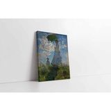 Tablosan Çayırda Yürüyüş Monet Kanvas Tablo 60 X 80 Cm Kb22113