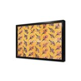 Tablosan Çiçek Ebru Çerçeveli Mdf Tablo 20 X 30 Cm Mb10070