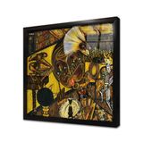 Tablosan Dada Baroness Çerçeveli Cam Tablo 30X30 Cm Cb22173