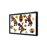 Tablosan Darbuka Çerçeveli Cam Tablo 50X70 Cm Ca08091
