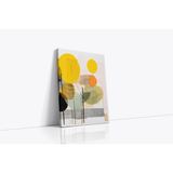 Tablosan Desenler Ve Bitkiler Çerçeveli İkili Çerçeveli Cam Tablo Seti 60X90 Cm Cb33405