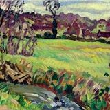 Tablosan Doğa Ve Kulübe Kanvas Tablo 100x150 cm Kb02257 100x150 cm