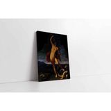 Tablosan Galip Samson Kanvas Tablo Kb02097 Siyah,120X160