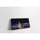 Tablosan Gece Kız Kulesi Kanvas Tablo 20 X 30 Cm Ka16154