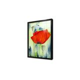 Tablosan Gelincik Çerçeveli Cam Tablo 50X70 Cm Cb03001