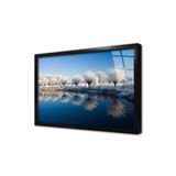 Tablosan Gelinciklerle Donanmış Doğa Çerçeveli Cam Tablo 50X70 Cm Ca20636