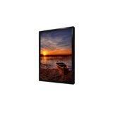 Tablosan Göl Kenarında Sandal Çerçeveli Mdf Tablo 40 X 60 Cm Ma01032