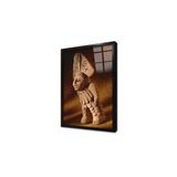 Tablosan Heykel Obje Çerçeveli Cam Tablo 60X90 Cm Ca23119