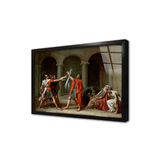 Tablosan Horas Kardeşlerin Yemini Çerçeveli Cam Tablo 30X40 Cm Cb02492