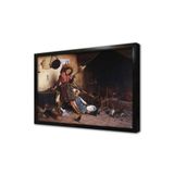 Tablosan İki Kız Arkadaşın Mutluluğu Çerçeveli Mdf Tablo 20 X 30 Cm Mb02165