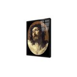 Tablosan İsa Mesih Çerçeveli Cam Tablo 50X70 Cm Cb02099