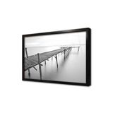 Tablosan İskele Resmi Çerçeveli Cam Tablo 60X90 Cm Ca20915