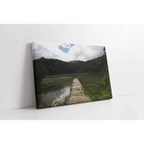 Tablosan İskele Resmi Kanvas Tablo 30 X 40 Cm Ka20978
