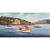 Tablosan Istanbul Beşiktaş Camii Kanvas Tablo 20x40 cm Kb16242 20x40 cm