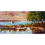 Tablosan Istanbul Boğazı Ve Kız Kulesi Kanvas Tablo 50x100 cm Kb16229 50x100 cm