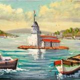 Tablosan Istanbul Kız Kulesi Kanvas Tablo 20x40 cm Kb16209 20x40 cm