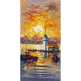 Tablosan Istanbul Kız Kulesi Kanvas Tablo 40x80 cm Kb16262 40x80 cm