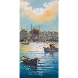 Tablosan Istanbul Tarihi Yarımada Kanvas Tablo 40x80 cm Kb16261 40x80 cm