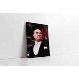 Tablosan İstikbal Göklerdedir Atatürk Kanvas Tablo 30 X 40 Cm Ka02123