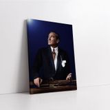 Tablosan Istikbal Göklerdedir Atatürk Kanvas Tablo