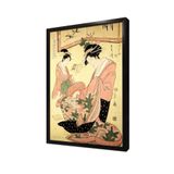 Tablosan Japon Kadın Çerçeveli Mdf Tablo 40 X 60 Cm Mb31039