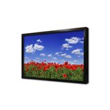Tablosan Kırmızı Gelincik Çerçeveli Mdf Tablo 35 X 50 Cm Ma20321