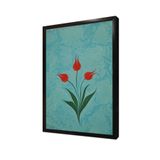 Tablosan Laleler Ebru Çerçeveli Mdf Tablo 40 X 60 Cm Mb10095