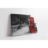 Tablosan Londra Kırmızı Kulübe Kanvas Tablo 30 X 40 Cm Ka27136