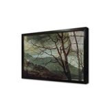 Tablosan Manzara Çerçeveli Cam Tablo 50X70 Cm Cb22065